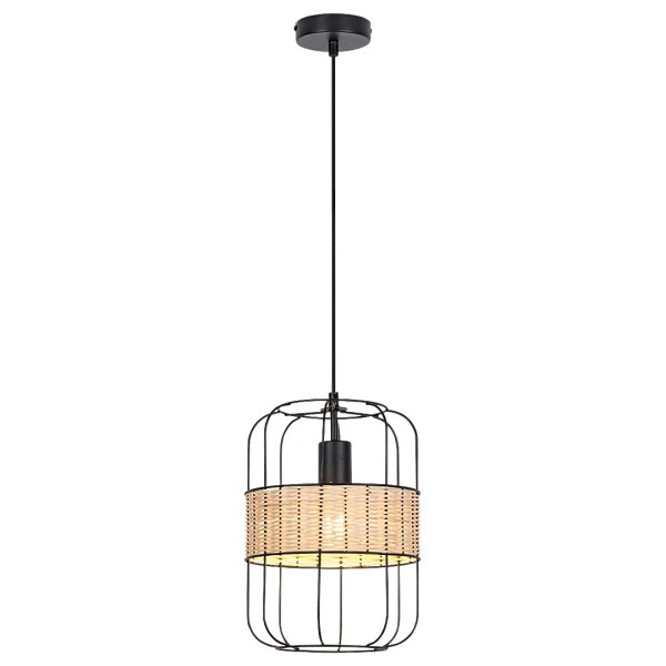 Pendul Rabalux 5283 Indiana E27 1x MAX 40W negru