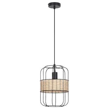 Pendul Rabalux 5283 Indiana E27 1x MAX 40W negru