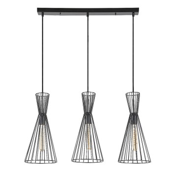 Pendul Rabalux 72006 Leandros E27 3x MAX 40W negru mat Pendul Rabalux 72006 Leandros E27 3x MAX 40W negru mat