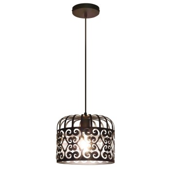 Pendul Rabalux 2156 Alessandra E27 1x MAX 60W negru mat
