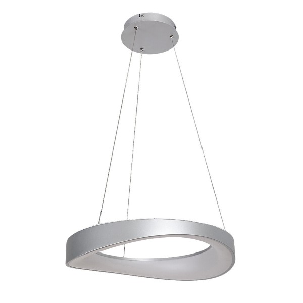 Pendul LED Rabalux 72236 Iliana 3380lm 3000K argintiu