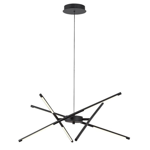 Pendul LED Rabalux 72237 Henli 1400lm 3000K negru