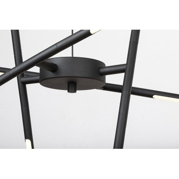 Pendul LED Rabalux 72237 Henli 1400lm 3000K negru