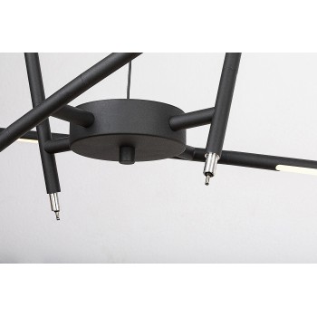 Pendul LED Rabalux 72237 Henli 1400lm 3000K negru