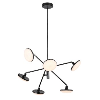 Pendul LED Rabalux 72239 Madi 2350lm 3000K negru mat