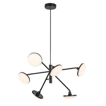 Pendul LED Rabalux 72239 Madi 2350lm 3000K negru mat