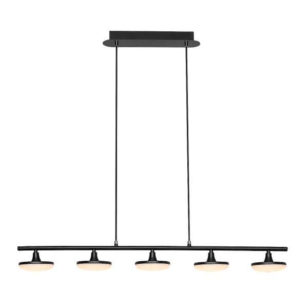 Pendul LED Rabalux 72240 Madi 1850lm 3000K negru mat
