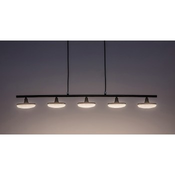 Pendul LED Rabalux 72240 Madi 1850lm 3000K negru mat