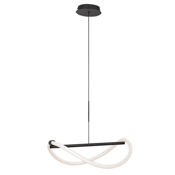 Pendul LED Rabalux 72252 Serena 1640lm 4000K negru