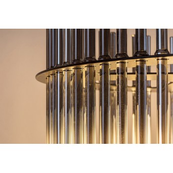 Pendul Rabalux 72262 Inesa E27 2x MAX 40W negru mat