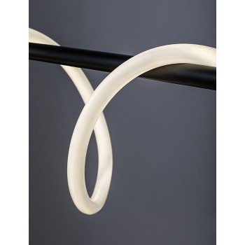 Pendul LED Rabalux 72269 Montema 3750lm 4000K negru