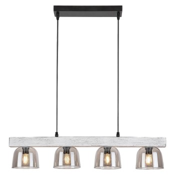 Pendul Rabalux 3120 Cardamom E14 4x MAX 40W stejar √Ænvechit