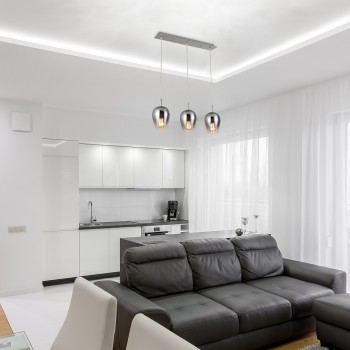 Pendul Rabalux 5253 Petunia E27 3x MAX 15W crom