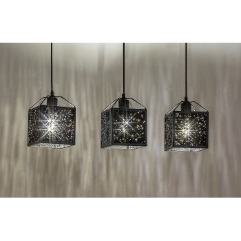 Pendul Rabalux 72219 Samilo E27 3x MAX 40W negru