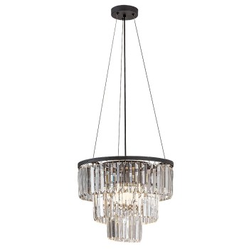 Pendul Rabalux 72265 Eloisa E27 3x MAX 25W negru