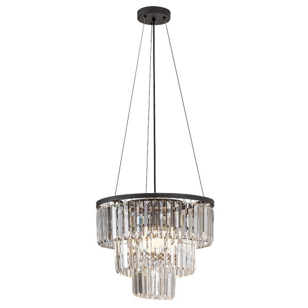 Pendul Rabalux 72265 Eloisa E27 3x MAX 25W negru