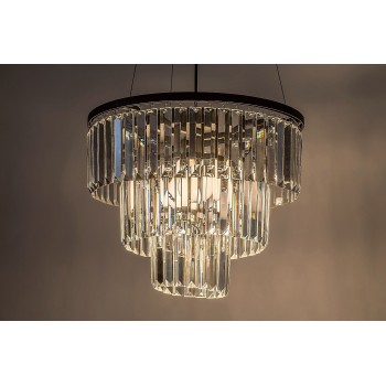 Pendul Rabalux 72265 Eloisa E27 3x MAX 25W negru