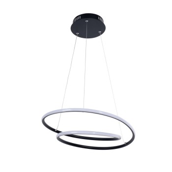 Pendul LED Rabalux 3257 Meridia 2900lm 3000K negru mat