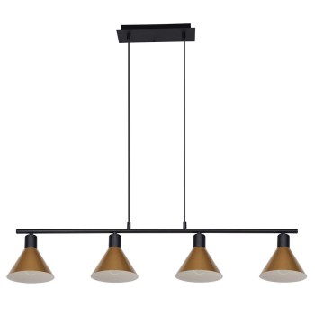 Pendul Rabalux 3160 Alvaro E27 4x MAX 40W negru mat