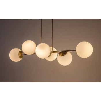 Pendul Rabalux 72249 Kiara E27 6x MAX 35W auriu