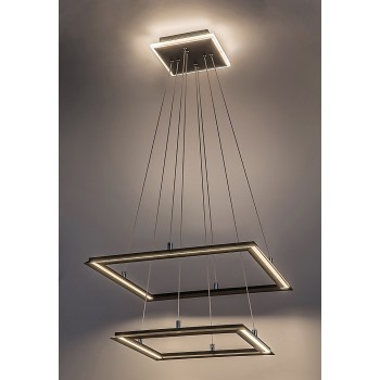 Pendul LED Rabalux 72243 Sidona 2450lm 3000K negru