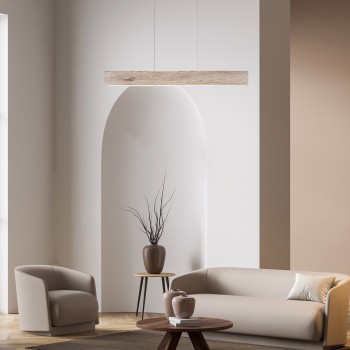 Pendul LED Rabalux 3091 Cinnamon 1770lm 3000K stejar