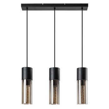Pendul Rabalux 72053 Ronno E27 3x MAX 25W negru
