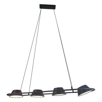 Pendul LED Rabalux 72218 Odiss 1850lm 3000K negru