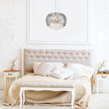 Pendul Rabalux 3599 Ninelle G9 6x MAX 40W crom