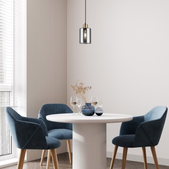 Pendul Rabalux 72248 Perez E27 1x MAX 40W negru mat