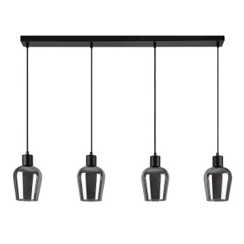 Pendul Rabalux 72271 Florian E27 4x MAX 40W negru mat