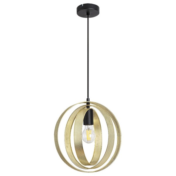 Pendul Rabalux 3607 Harlow E27 1x MAX 60W negru mat