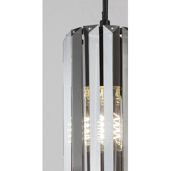 Pendul Rabalux 72256 Veness E27 4x MAX 40W negru mat