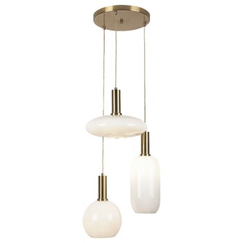 Pendul Rabalux 5225 Sinopia E27 3x MAX 60W auriu