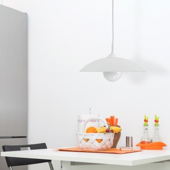 Pendul Rabalux 4615 Cupola range E27 1x MAX 60W alb