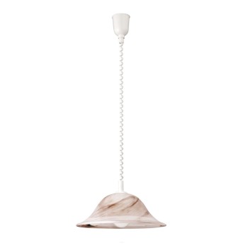 Pendul Rabalux 3954 Alabastro E27 1x MAX 60W geam alabastru tobacco