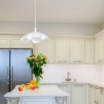 Pendul Rabalux 4675 Smerlato E27 1x MAX 60W alb