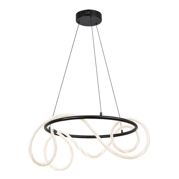 Pendul LED Rabalux 72191 Montema 4480lm 4000K negru