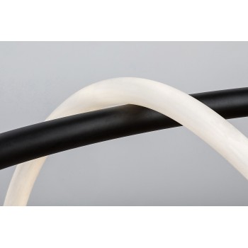 Pendul LED Rabalux 72191 Montema 4480lm 4000K negru