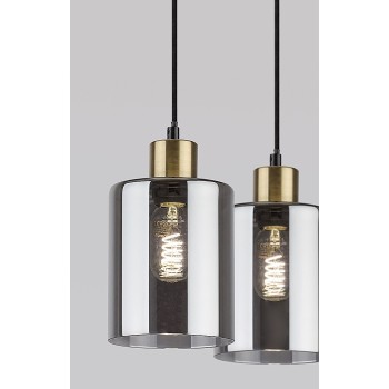 Pendul Rabalux 72247 Perez E27 4x MAX 40W negru mat