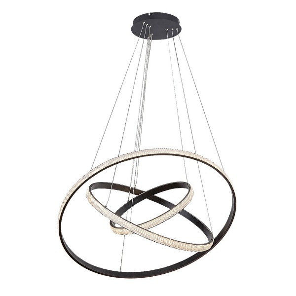 Pendul LED Rabalux 72260 Grete 4450lm 3000K negru