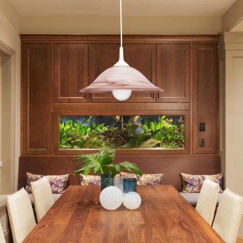 Pendul Rabalux 3955 Alabastro E27 1x MAX 60W geam alabastru tobacco