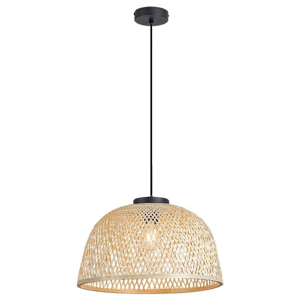 Pendul Rabalux 72025 Rattan E27 1x MAX 25W negru