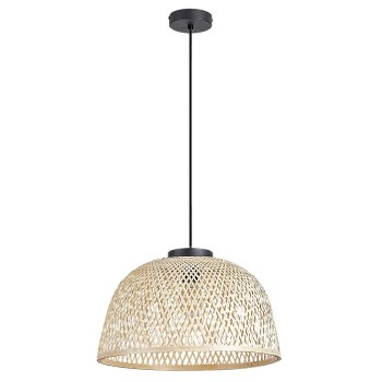 Pendul Rabalux 72025 Rattan E27 1x MAX 25W negru
