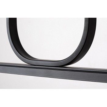 Pendul LED Rabalux 72127 Elia 1150lm 3000K negru mat