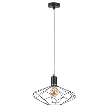 Pendul Rabalux 72241 Fran E27 1x MAX 40W negru mat