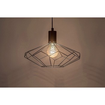 Pendul Rabalux 72241 Fran E27 1x MAX 40W negru mat