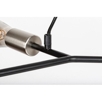 Pendul Rabalux 72027 Branwen E27 7x MAX 25W negru mat