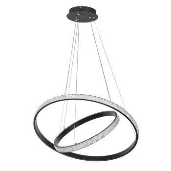 Pendul LED Rabalux 72259 Grete 3450lm 3000K negru