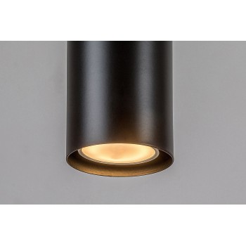 Pendul Rabalux 72018 Aslaug GU10 6x MAX 50W negru mat